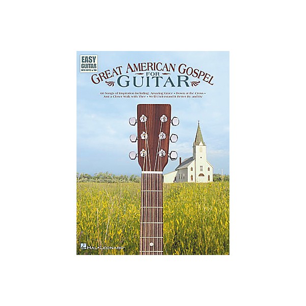 Hal Leonard Great American Gospel for Easy Guitar Book