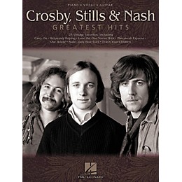 Hal Leonard Crosby Stils & Nash - Greatest Hits Piano, Vocal, Guitar Songbook