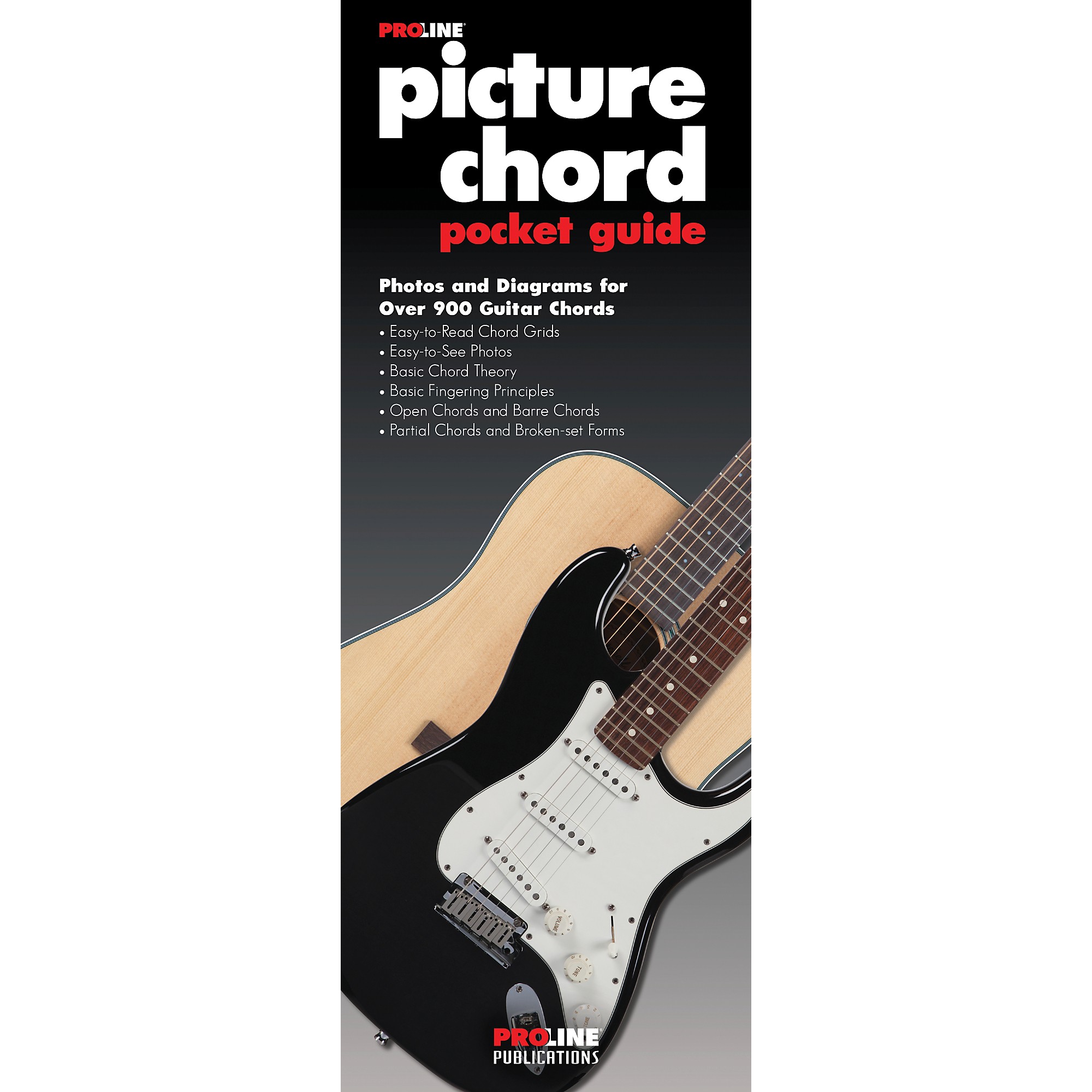 The Guitarist's Chord Book: Over 900 Guitar Chord Diagrams with Photos [Book]