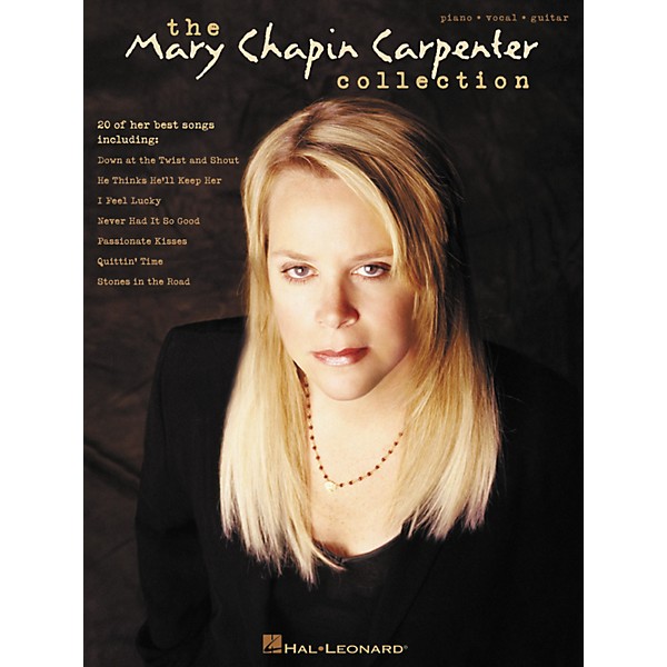 Hal Leonard Best of Mary Chapin Carpenter Piano/Vocal/Guitar Songbook