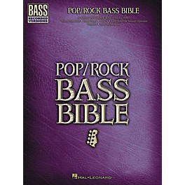 Hal Leonard Pop/Rock Bible Bass Guitar Tab Songbook