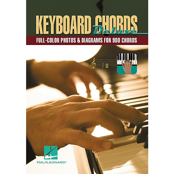Hal Leonard Keyboard Chords Deluxe - Full Color Photos and Diagrams For 900 Chords (Book)