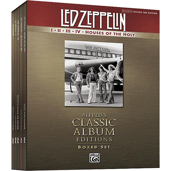 Alfred Led Zeppelin Box Set I-V Guitar Tab Songbook Collection