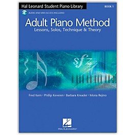 Hal Leonard Adult Piano Method Book 1 (Book/Audio Online)