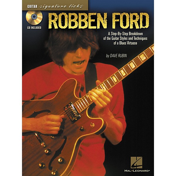Hal Leonard Robben ford Signature Licks Book & CD