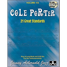 Jamey Aebersold Cole Porter Play-Along Great Standards Book and CDs