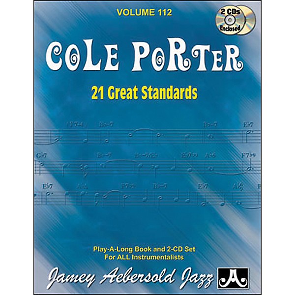Jamey Aebersold Cole Porter Play-Along Great Standards Book and CDs