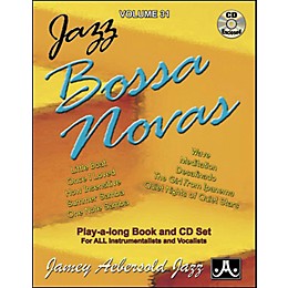 Jamey Aebersold Jazz Bossa Nova Play-Along Book with CD