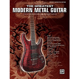 Alfred Greatest Modern Metal Guitar