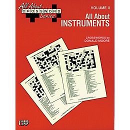 Alfred All About ... Crossword Series, Vol. II All About Instruments Music Game Book