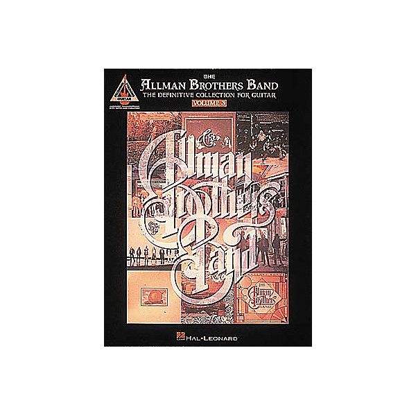 Hal Leonard The Allman Brothers Band - The Definitive Collection for Guitar - Volume 3