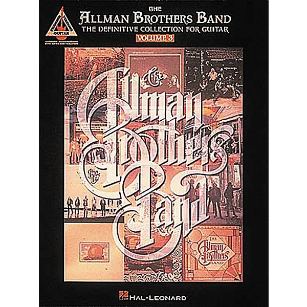 Hal Leonard The Allman Brothers Band - The Definitive Collection for Guitar - Volume 3