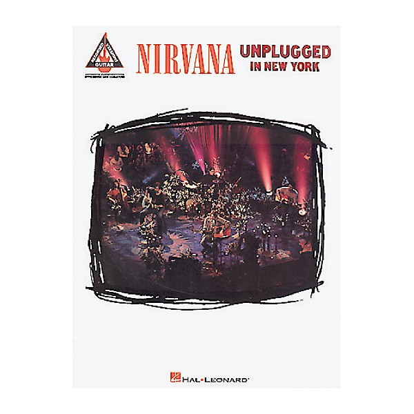 Hal Leonard Nirvana Unplugged in New York Guitar Tab Songbook