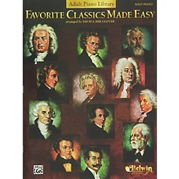 Alfred Favorite Classics Made Easy (Adult Piano Library) Book