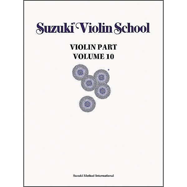 Alfred Suzuki Violin School Volume 10 (Book)