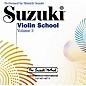 Alfred Suzuki Violin School CD, Volume 3 thumbnail