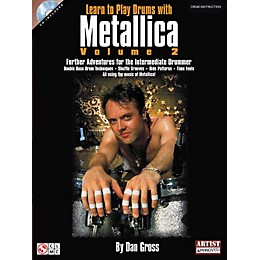 Hal Leonard Learn To Play Drums With Metallica Book and CD - Volume 2