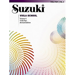Alfred Suzuki Viola School Viola Part, Volume 6 Book