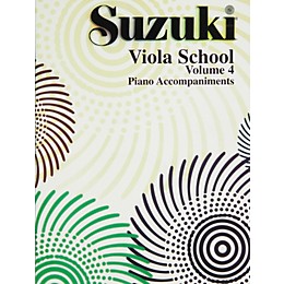 Alfred Suzuki Viola School Piano Accompaniment Volume 4 (Book)