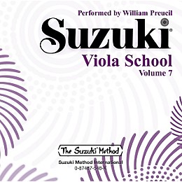 Alfred Suzuki Viola School, Volume 7 (CD)