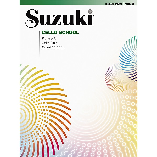 Alfred Suzuki Cello School Cello Part, Volume 3 Book