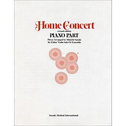 Alfred Suzuki Home Concert Piano Part (Revised)