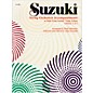 Alfred Suzuki String Orchestra Accompaniments to Solos from Volumes 1 & 2 Score Book thumbnail