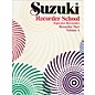 Alfred Suzuki Recorder School (Soprano Recorder) Recorder Part Volume 1 thumbnail