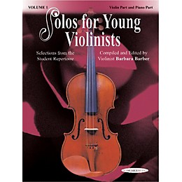 Alfred Solos for Young Violinists Vol. 1 (Book)