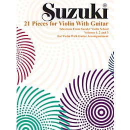 Alfred Suzuki 21 Pieces for Violin with Guitar (Book)