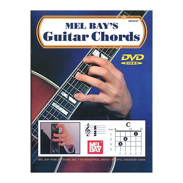 Mel Bay Guitar Chords Book & CD