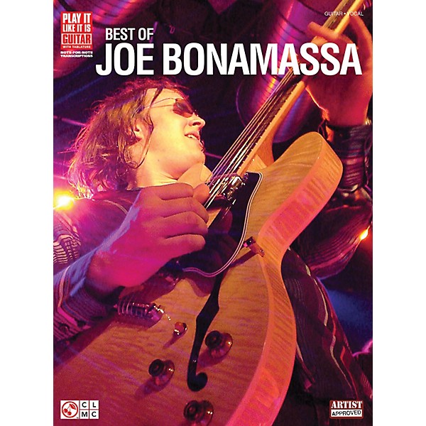 Cherry Lane Best of Joe Bonamassa Play It Like It Is Guitar Tab Songbook