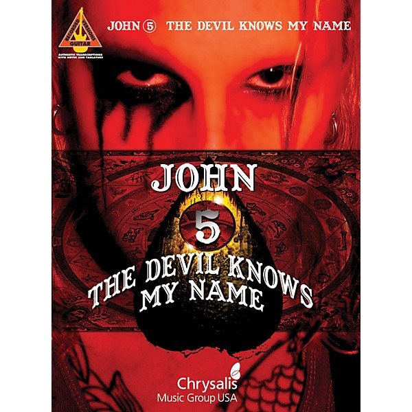 Hal Leonard John 5 - The Devil Knows My Name Guitar Tab Songbook