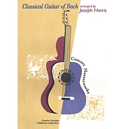 Creative Concepts Classical Guitar of Bach Book