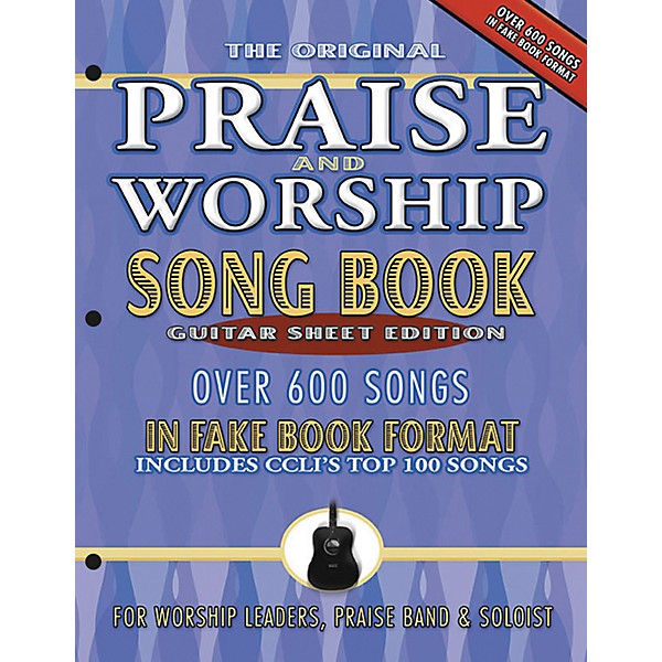 Brentwood-Benson Praise and Worship Fake Book (3-Hole Guitar Sheet Edition)
