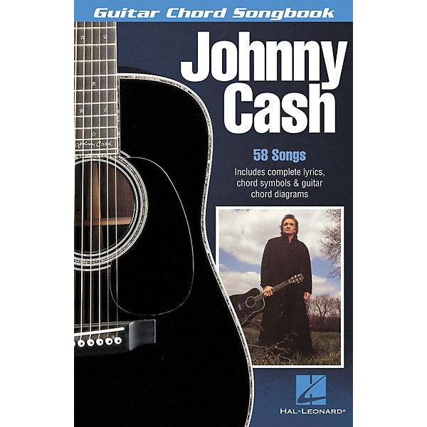 Hal Leonard Johnny Cash Guitar Chord Book