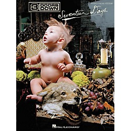 Hal Leonard 3 Doors Down - Seventeen Days Piano, Vocal, Guitar Songbook