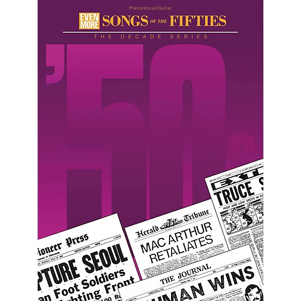 Hal Leonard Even More Songs of the '50s Piano, Vocal, Guitar Songbook