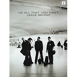 Hal Leonard U2 All That You Can't Leave Behind Guitar Tab Songbook
