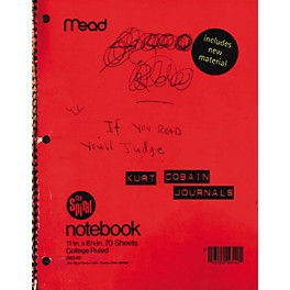 Alfred Kurt Cobain Journals (Book)