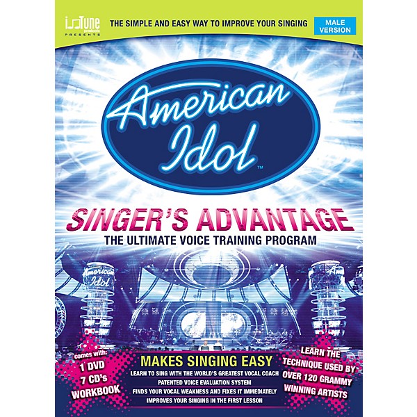 Music Sales American Idol Singer's Advantage - Male (Book/DVD/CD)