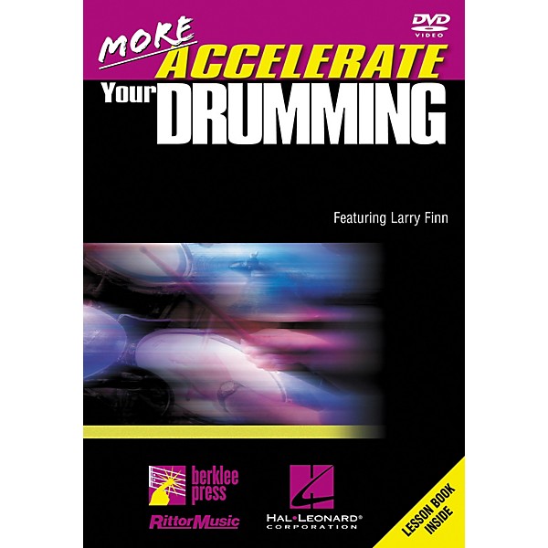 Hal Leonard More Accelerate Your Drumming DVD