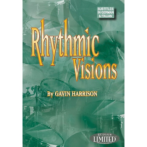 Hudson Music Rhythmic Visions DVD by Gavin Harrison | Guitar Center