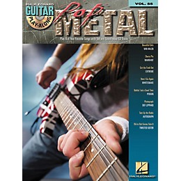 Hal Leonard Pop Metal Guitar Play-Along Series Volume 55 (Book/CD)