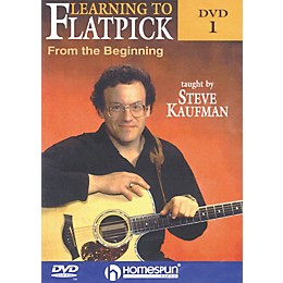 Homespun Learning to Flatpick From the Beginning DVD 1 with Tab