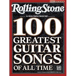 Alfred Rolling Stone: 34 Selections from the 100 Greatest Guitar Songs of All Time - Tab Book