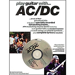 Music Sales Play Guitar with AC/DC Guitar Tab Songbook with CD