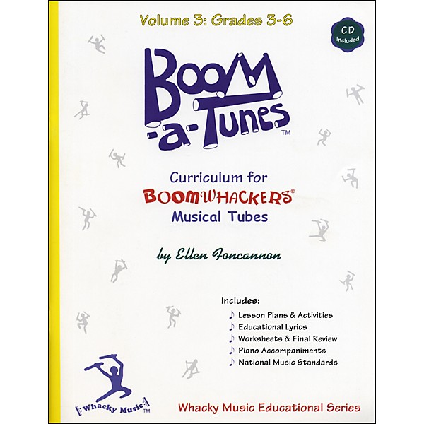 Boomwhackers Boom-A-Tunes Curriculum Volume 3 (Book/CD)