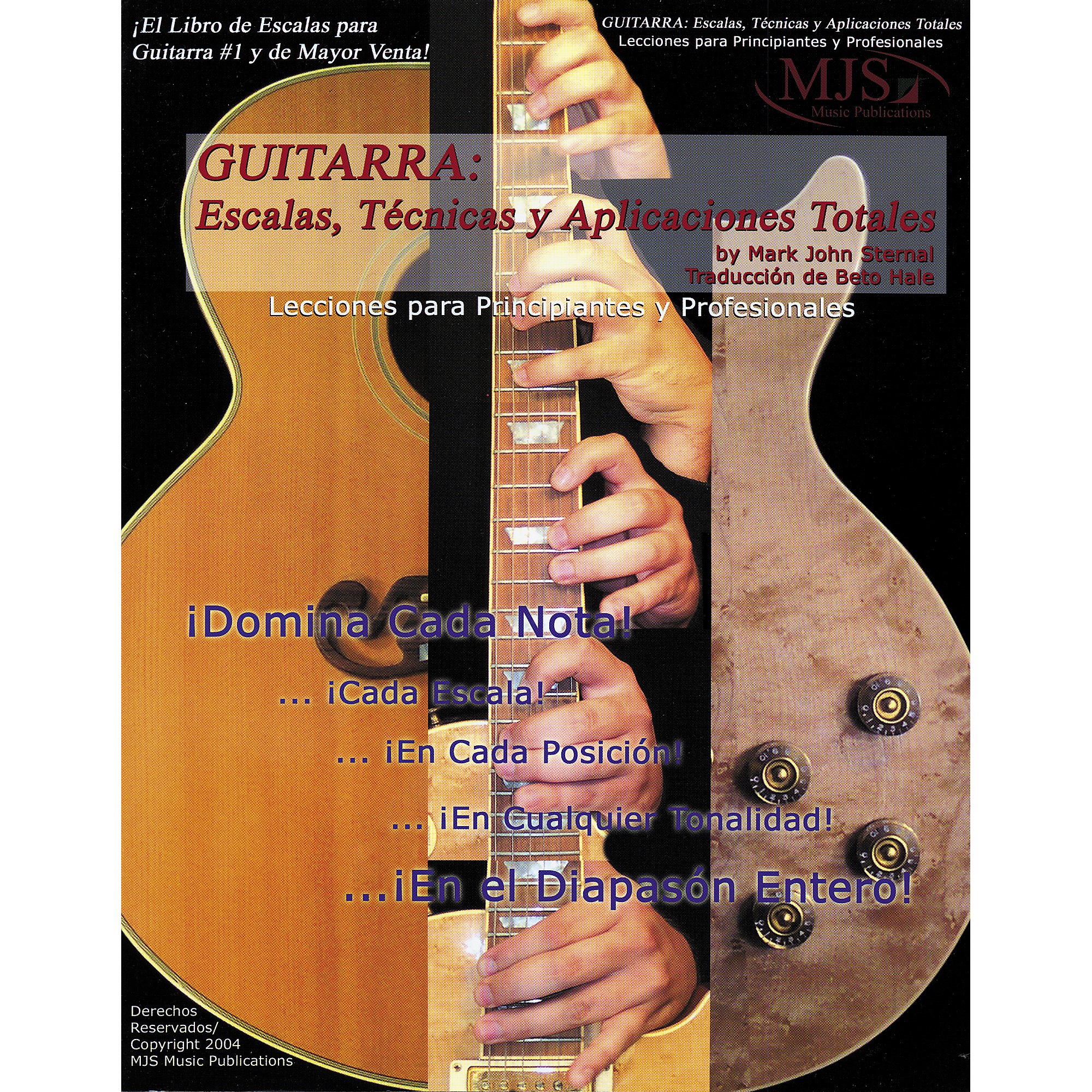 MJS Music Publications Guitarra: Escalas, Tecnicas y Aplicaciones Totales  (Spanish Book) | Guitar Center