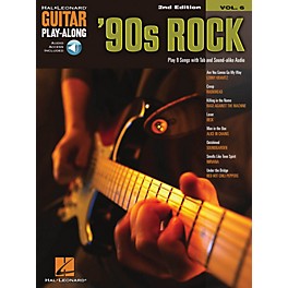 Hal Leonard 90s Rock - 2nd Edition Guitar Play-Along Book/Audio Online
